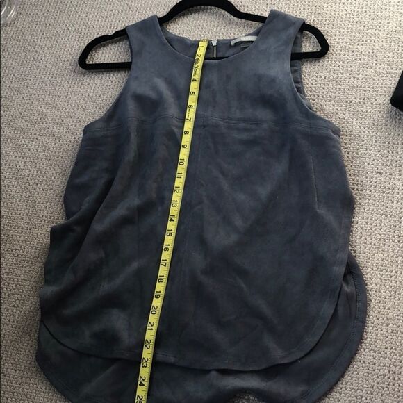 Tart (Nordstrom) faux suede sleeveless top - S - Picture 8 of 8